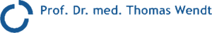 Prof. Dr. med. Thomas Wendt Prof. Dr. med. Thomas Wendt